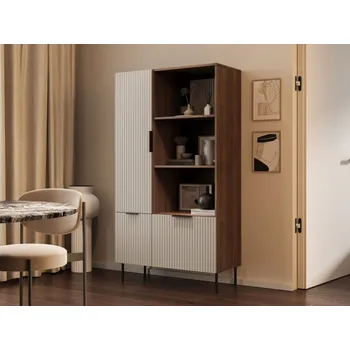 Knihovna Regál Seretio SR04, Barva: ořech warmia / kašmír MIRJAN 5903211415173