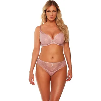 Podprsenka Růžová podprsenka Gaia s plnými košíčky a kosticemi, Růžová 75H i384_63420527