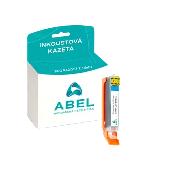 Náplň ABEL CLI-581XXL, 1995C001 azurová pro tiskárny CANON (11,7 ml)