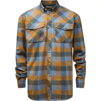 Pánská košile Pinewood Pánská lovecká košile Lumbo Velikost: 3XL Fudge/Blue
