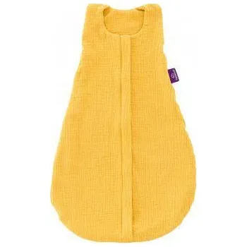 Dětské zboží TRÄUMELAND Letní spací pytel Musselin 110 cm Senfgelb