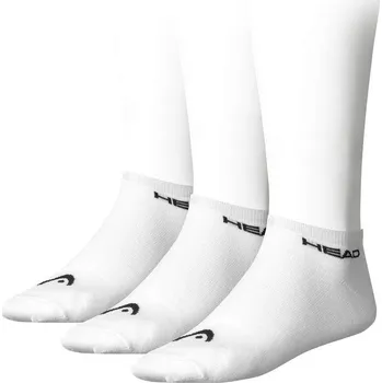 Head Tennis 3P Sneaker sportovní ponožky bílá Velikost: EU 35-38
