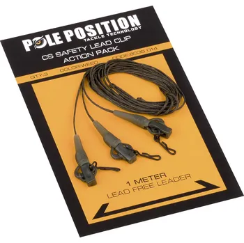 Pole Position - CS Leadclip Leader 45lb Silt