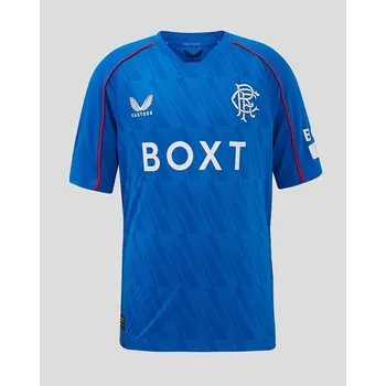 Chlapecké tričko Castore Rangers Home Shirt 2024 2025 Juniors Blue 11-12 let