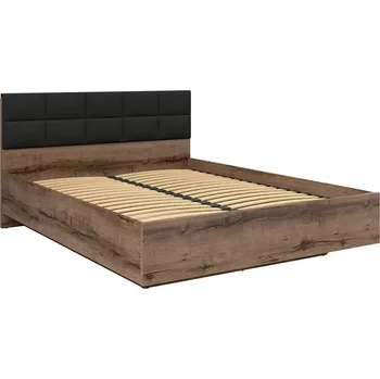 Postel Postel s úložným prostorem do ložnice Kassel 160 B1 - Black Red White - BRW Dub Monastery 165x98.5 cm