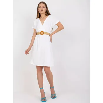 Dámské šaty Dámské šaty CA SK 6308.55 Bílá - Rue Paris bílá L