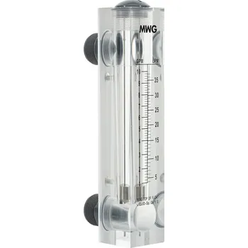 vodní filtr MWG Průtokoměr 300-2100 l/hod, 1", montáž na panel