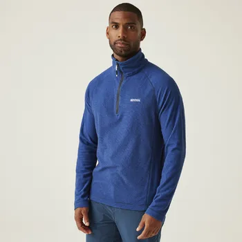 Pánská mikina Regatta Pánská fleecová mikina Montes RMA212 olympian blue navy Velikost: XXXL