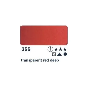 Speciální výtvarná barva Akvarelová barva Horadam 1/2 – 355 transparent red deep (Akvarelová barva Horadam 1/2 – 355 transparent red deep)
