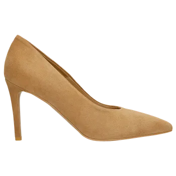 Dámské lodičky Béžové Semišové Lodičky Na Jehle Wojas 3516364 37,5