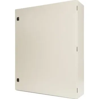 Plot Nástěnná krabice IP66 Pozinkovaná ocel Šedá 1000 x 800 x 250mm RAL 7032
