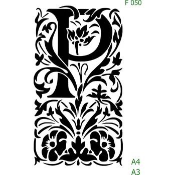 Šablona F 050 - A3 , Nelepící folie