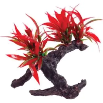 Dekorace do akvária UP Aqua plastová rostlina na kořeni