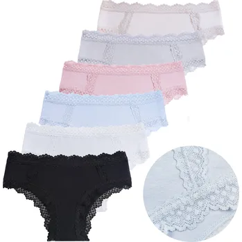 Kalhotky FANNIFEN Dámská kalhotky YW4214 3 ks Barva: Mix, Velikost: 2XL