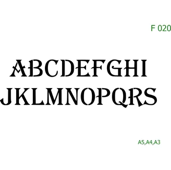 Šablona F 021 - A4 , Lepící fólie