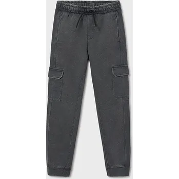 Chlapecké kalhoty Chlapecké teplákové cargo kalhoty Mayoral 7561 černé Rozměr: 140 (10 let)