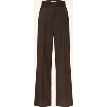 Dámské kalhoty Raffaello Rossi Dámské Marlene Kalhoty Anais Z Flanelu, tmavě...