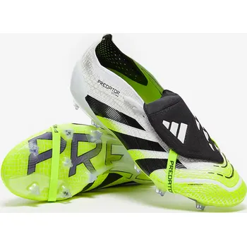 Kopačky Kopačky adidas Predator Elite Tongue FG bílá/neo žlutá (10,5uk/ 45 1/3EU/ 28cm)