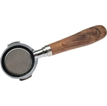 Příslušenství pro přípravu kávy Otevřená precizní páka kávovaru s dřevěnou rukojetí