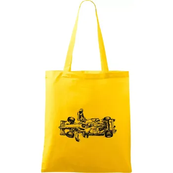 Formule v depu - Taška bavlněná - 42 x 38 cm ( Žlutá )