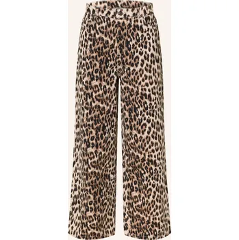 Mrs & Hugs Dámské Wide Leg Džíny, leo aop, 42