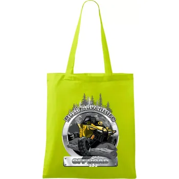 ATV Bush Adventure - Taška bavlněná - 42 x 38 cm ( Limetková )