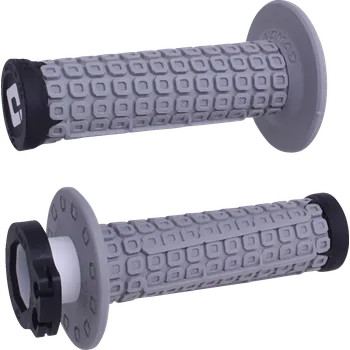 grip Motokrosové rukojeti - gripy s lock-on systémem ODI NOMAD LOCK ON barva černá/šedá - pár (Rukojeti na řidítka, ručky na moto )