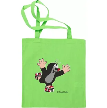Plátěná taška Krtek zelená (Krteček)