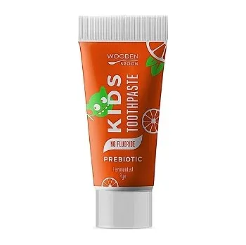 zubní pasta Dětská prebiotická zubní pasta bez fluoridu Wooden Spoon 10ml vzorek