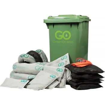 Mobilní havarijní souprava ( Sorbce 250L ) sběrná nádoba 74x59x107 cm