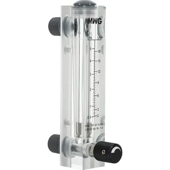 vodní filtr MWG Průtokoměr 120-1080 l/hod, 1/2", montáž na panel, s regulací