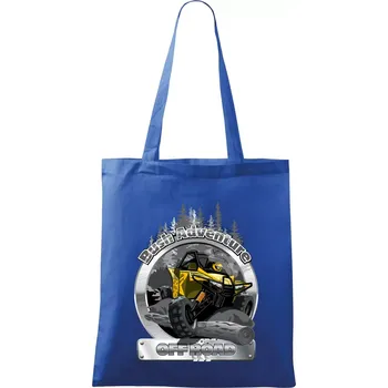 Nákupní taška ATV Bush Adventure - Taška bavlněná - 42 x 38 cm ( Královská modrá )