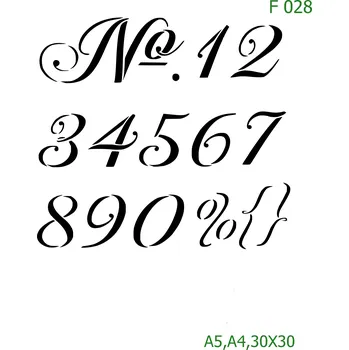 Šablona F 028 - A5 , Lepící fólie