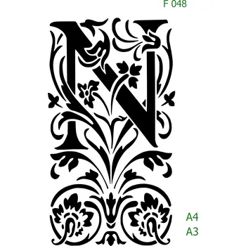 Šablona F 048 - A4 , Lepící fólie