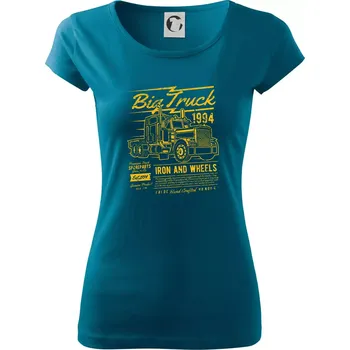 Big Truck 2 - Dámské triko Pure - 3XL ( Petrolejová )