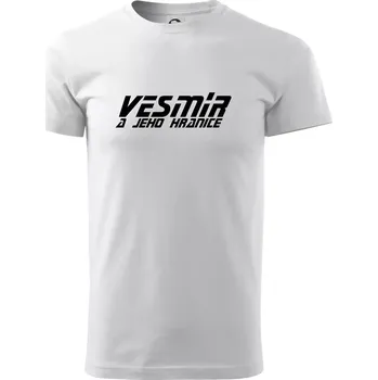 Vesmír a jeho hranice - Triko extra velké (5-8XL) - 6XL ( Bílá )