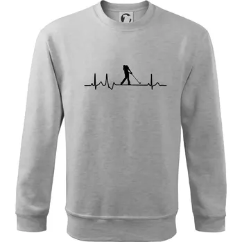 EKG golf úder - Mikina Essential dětská - 158 cm/12 let ( Světlešedý Melír )