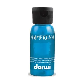 Výtvarná barva Barva na porcelán Darwi Armerina 50ml – 280 Turquoise Blue (Barva na porcelán Darwi Armerina 50ml – 280 Turquoise Blue)