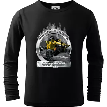 ATV Bush Adventure - Triko dětské Long Sleeve - 134 cm/8 let ( Černá )