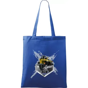 Nákupní taška ATV Buggy splash - Taška bavlněná - 42 x 38 cm ( Královská modrá )