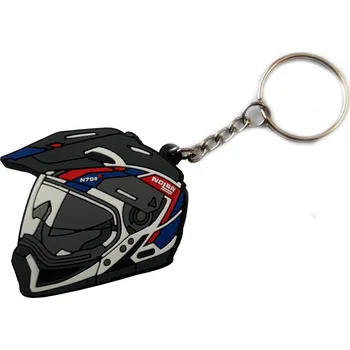 Klíčenka s motivem helmy Nolan N70-2x