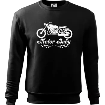 Chlapecké tričko Motor baby - Mikina Essential dětská - 158 cm/12 let ( Černá )
