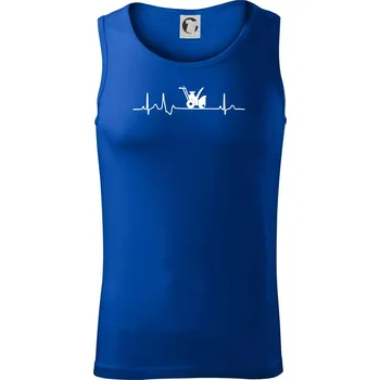 EKG sněžná fréza - Tílko pánské Core - XL ( Královská modrá )