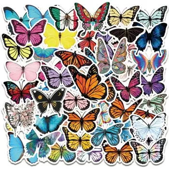 samolepka Samolepky s motýlkem