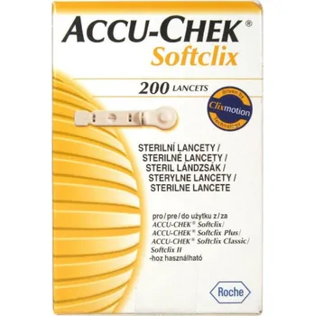 Diagnostický test ACCU Chek Softclix lancety