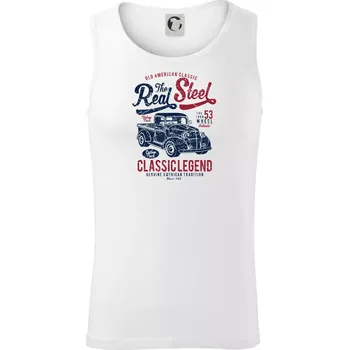 The Real Steel - Tílko pánské Core - L ( Bílá )