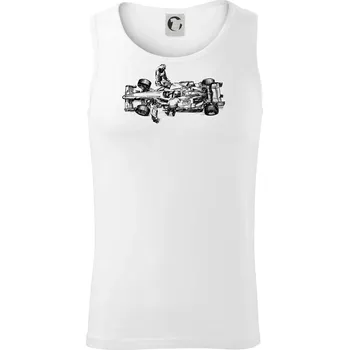 Formule v depu - Tílko pánské Core - 2XL ( Bílá )