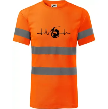 EKG svářeč - Triko reflexní - HV PROTECT - XL ( Neonově oranžová )