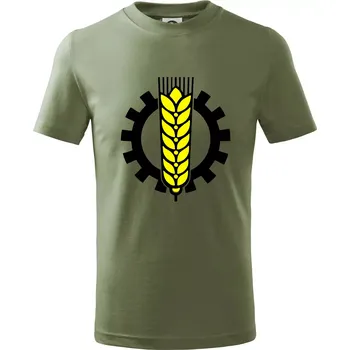 Agro klas - Tričko dětské bavlněné - 146 cm/10 let ( Khaki )