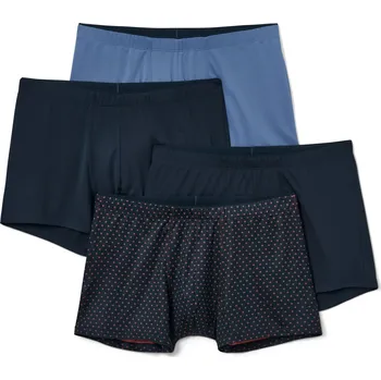 Boxerky 695318 - Tchibo - Boxerky - pro muže - vel. M/5 - barva: modrá/s potiskem